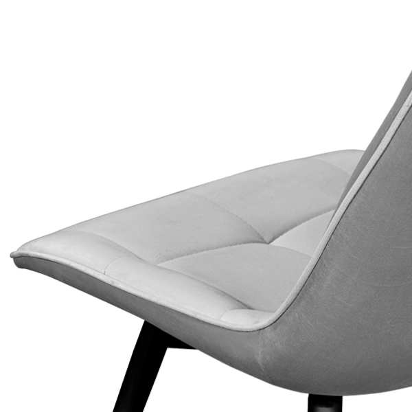 Стул B105-m LIGHT GREY VL08 BK